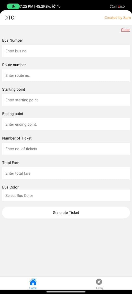 DTC Fake Ticket Generator Image